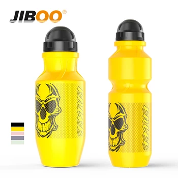 JIBOO 750 мл Велосипедна бутилка за вода От Безопасна Пластмаса PP5 550 мл Спортна Тиква Модерен Фланец Чайник Велосипедна Бутилка Аксесоари За Велосипеди