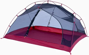 Сверхлегкая туристическа палатка Zero за 2-ма и 3-ма души, 2 врати, Водоустойчиви фланец найлон 20D Ripstop, Отделно стоящи, Rainfly, 3