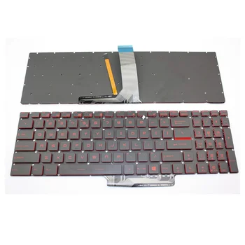 НОВАТА Клавиатура с подсветка За MSI GS63VR GP62 GT72 GS60 GP72 PE60 PE70 GL62 RED WORD US