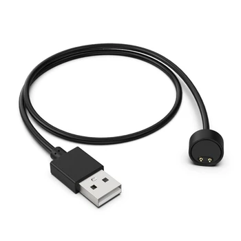 USB кабел-адаптер за зареждане Miband 5 6 7, гривни, гривна, USB кабел-адаптер за зареждане 55 см W3JD