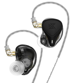 KZ ZEX Pro Електростатичен + Dynamic + Балансирани ушите С Шумопотискане За спортни игри Hi-Fi Слушалки ZS10 ZSN PRO EDX EDC ZSX