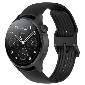 Сменяеми каишки за Xiaomi Watch S1 Pro Силикон каишка за часовник Силиконов каучук Удобен устойчив на абразия, устойчив на пот многоцветен