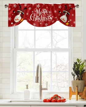 Коледни снежинки, Дядо Коледа, Завеса за всекидневна, Кухненски шкаф, Престилката, корниз, Джобен балдахин