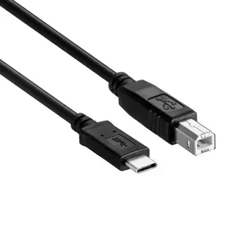 USB-C USB 3.1 Type C Включете към USB2.0 USB B Штекерный кабел за предаване на данни За лаптоп, принтер, твърд диск