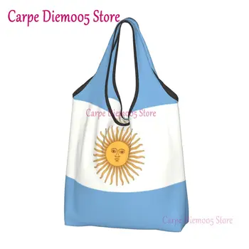 Чанта-тоут с хубав принтом Хартата на Аржентина, Преносим пазарска Чанта през рамо