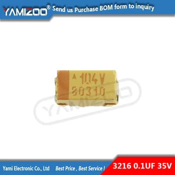 20pcs 3216 0,1 icf 100 nf 35 104 В SMD кондензатор танталовый