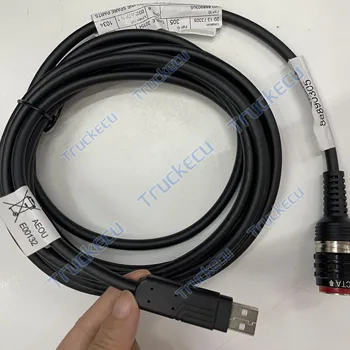 Диагностичен кабел 8-Пинов 88890306 Кабел Fci за Диагностичен скенер Volvo vocom 88890300 Интерфейсния кабел vocom2 88890400