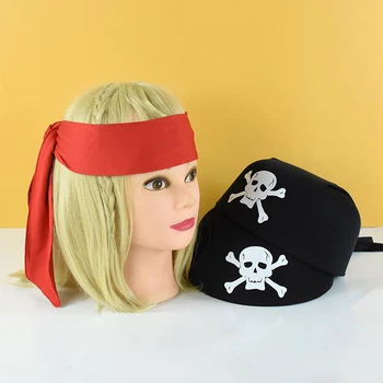Шапка Капитан на Пиратите на Хелоуин, декорация, Детски карнавалните костюми за Cosplay, подпори, тема Хелоуин, Аксесоари за Парти по случай рождения Ден