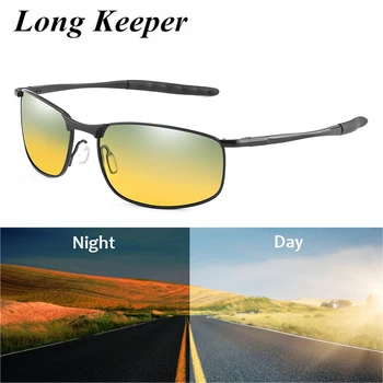 Реколта маркови очила ден и за нощно виждане, Очила за шофиране, Поляризирани слънчеви очила с защита от uv Gafas de sol