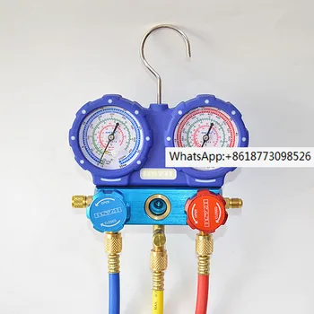 Dasheng Air Conditioning Fluorine Meter Group WK-P6002S Манометър за Предотвратяване на Сблъсъци с Течно Двойно Манометром R410A
