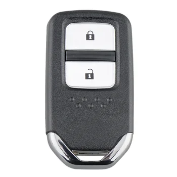 Авто Умно Дистанционно ключ с 2 Бутона 433 Mhz ID47 с чип за Honda Fit/City/Jazz XRV/Venzel HRV 72147-T5A-G01