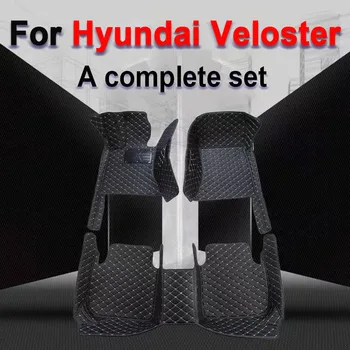 Автомобилни постелки за Hyundai Veloster 2015 2014 2013 2012 2011, килими, облицовки, детайли на интериора, аксесоари