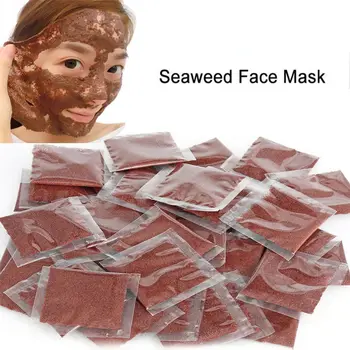 Маска от водорасли Срещу Бръчки Маска за грижа за кожата на лицето Маска от морски водорасли За лице Хидратиращ и избелваща маска на Кал