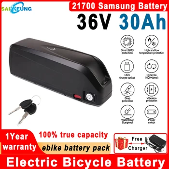 Батерия Bafang 36V Електрически Велосипед 25ah 30ah 40 50ah 60ah Batterie Вело Bateria 