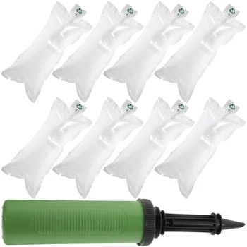 Чанта за надуваеми възглавници със защита от налягане, чанти за доставка Бяло пластмасово фолио, за да проверите за доставка