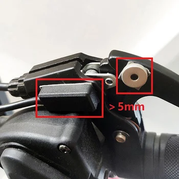 Сензор за спирачки за хидравлично EBike Conversion Kit Конверсионный 2-пинов Червен сензор спирачки електрически велосипед за Аксесоари за мотори
