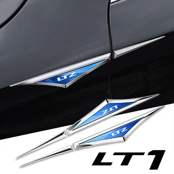 2 бр. автомобилни стикери от сплав, автоаксесоари за LTZ Chevrolet LT1 LT4 CRUZE onix tracke prisma sonic Silverado Suburban Traverse