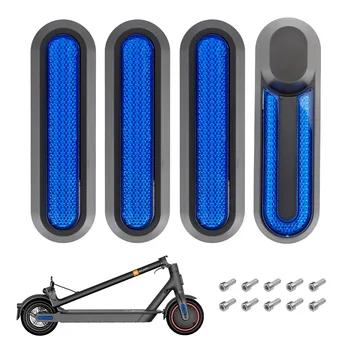 Електрически скутер, Нов капак на колелото, капачката на главината, Защитни обвивки, Светлоотразителни стикери за Xiaomi Mi 1S Pro 2 M365, аксесоари за скутери