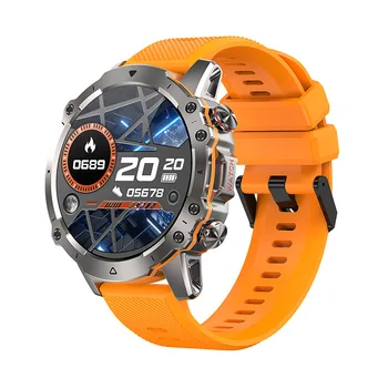AK56 Bluetooth Предизвикателство Мъжки часовник 400 ма Водоустойчиви Спортни смарт часовници на открито 1.43 