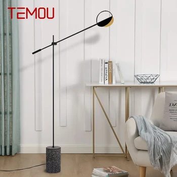 Модерен лампиона TEMOU Скандинавски Творчеството Семейна Дневна Спалня Led Творчески Декоративна Лампа
