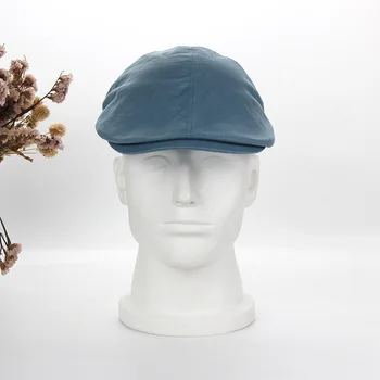 По-големи размери, хипстерская шапка на художник, еластична, мъжки и дамски остроконечная шапка, шапка с голяма обиколката на главата
