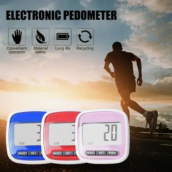 Електронен крачкомер 3D TriAxis Точен брояч на стъпки С голям Дисплейным клип Крачкомер за разходка Брояч на стъпки за бягане