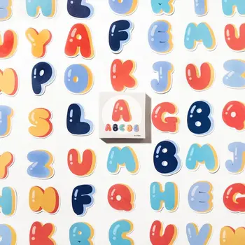 Стикер САМ занаяти scrapbooking азбука наименование на ръцете декоративен стикер на 26 букви от английската азбука хартия етикети