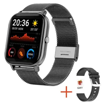 Нови дамски смарт часовници с Bluetooth за повикване, за Мониторинг на сърдечната честота, кръвното налягане, умни часовници IP67, водоустойчива спортни смарт часовници