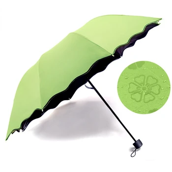 1 бр. Преносим Мини-чадър от вода, цъфнал Слънчев чадър, защита от ултравиолетови лъчи, обикновен чадър от слънцето, ветрозащитный чадър за пътуване